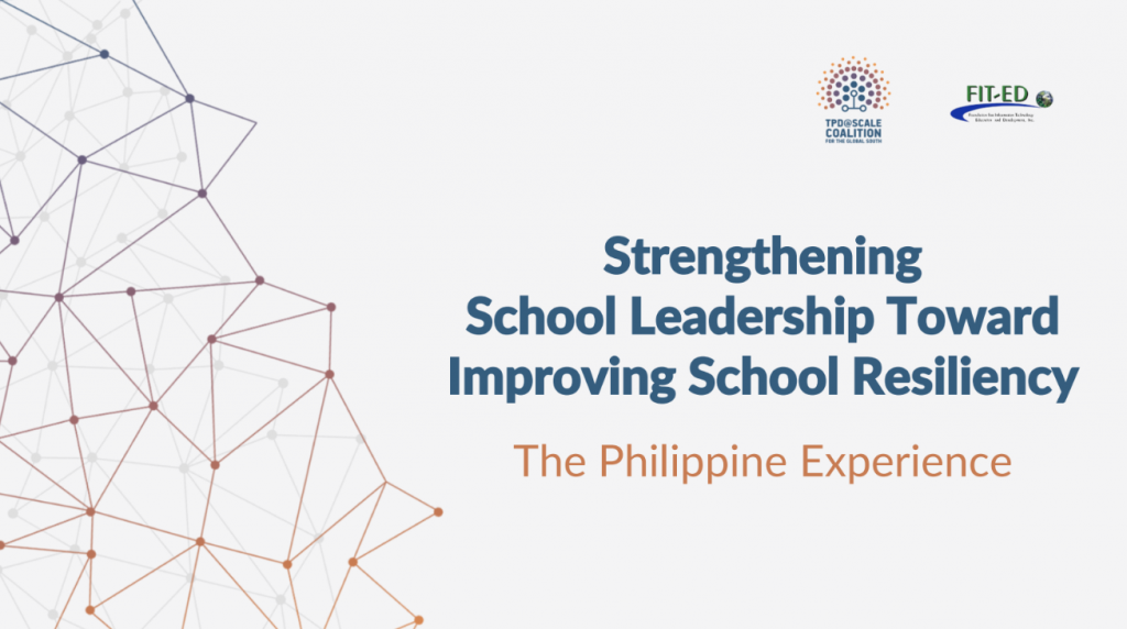 CIES - School Leadership, Philippines